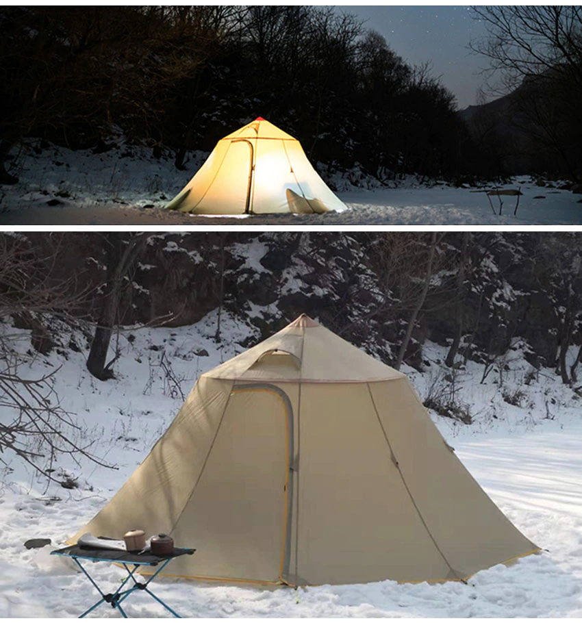 Cheap Goat Tents ASTA new arrival SHANJU 2 to 6 person 20d silnylon big space outdoor camping tent Tents 